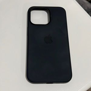 iPhone 13 Pro silicone case- black